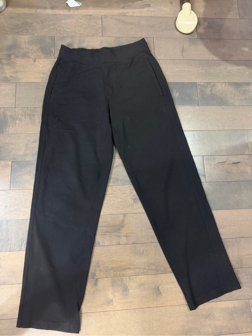 lululemon athletica Black Straight-Leg Sweatpants size (Small Mens)